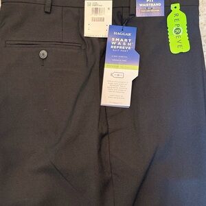 Haggar Men's Black Dress Pants